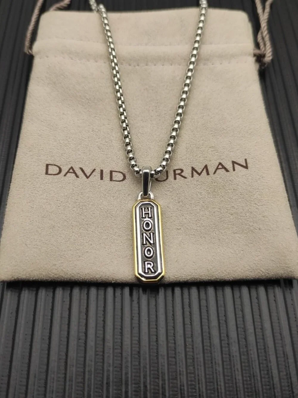 David Yurman 925 Silver Necklaces with Original Pouch - Picture 5 of 5